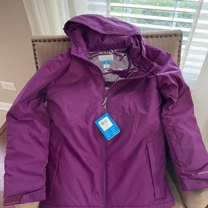 Brand new girls Columbia jacket